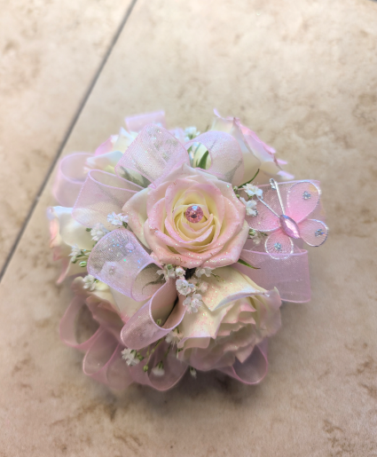 pink and white    home coming  prom    mesa 