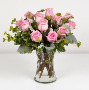 Pink Beauties Vase Arrangement