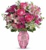 Pink Bliss Bouquet Mixed Vase