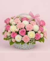 Pink Blossom Basket Celebration