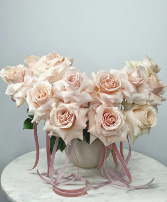 Pink Blossom Bouquet Bespoke Modern Flowers in Edmonton, Alberta | PETALS ON THE TRAIL