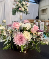 Pink Blush Centerpiece Wedding Centerpiece