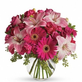Pink & Bubbly Floral Bouquet