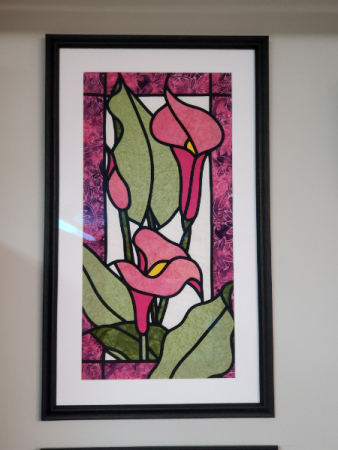 Pink Calla Lilies wall art Gift