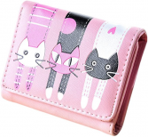 Pink Cat Wallet 