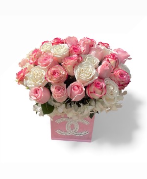 PINK CC Designer box arrangement