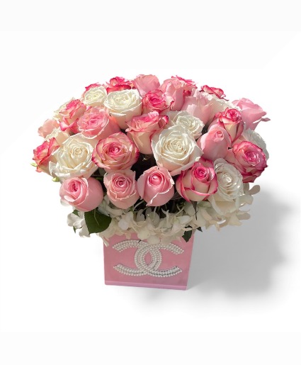 PINK CC Designer box arrangement