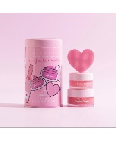 Pink Champagne Lip Care Set + Lip Scrubber 
