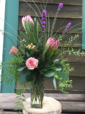 Pink Charmer flower arrangement 
