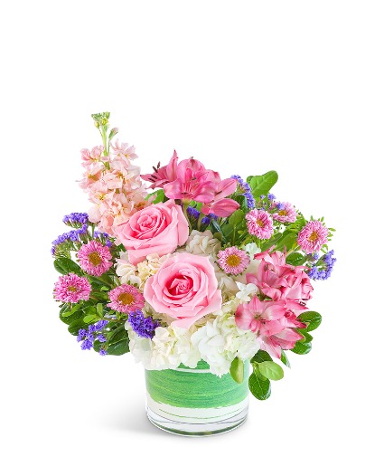 Pink Cotton Candy Flower Arrangement