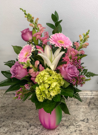 Pink Delight Fresh Arrangement
