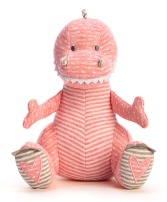 Pink Dinosaur Plush 