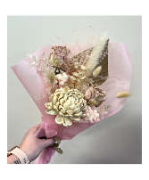 Pink Dried Small Bouquet 