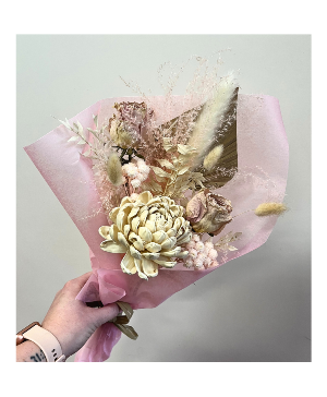 Pink Dried Small Bouquet 