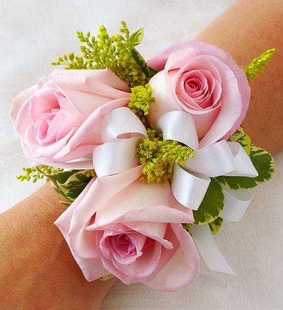 Pink elegance choice of color Wristlet