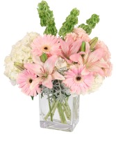 Pink Elegence Soft color multi occasion flowers