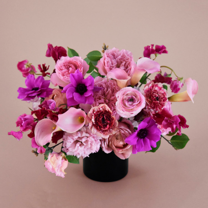 Pink Embrace Flower Arrangement Luxury