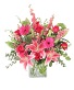 Pink Explosion Vase Arrangement