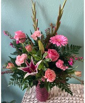 Pink Fairytale Vase Arrangement 