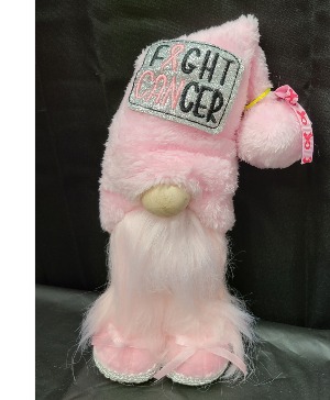 Pink fight cancer gnome Gnome