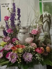 Pink Florals-Urn Urn Arrangement