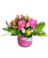 Pink Freshness Flower Arrangement