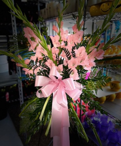 Pink Gladiolus Spray  