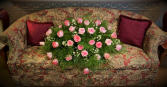 Pink Harmony Casket Flowers