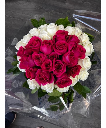 Pink Heart Bouquet  in Aurora, ON | Petal Me Sugar Florist