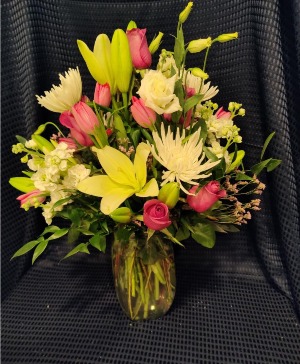 pink is best Vase Arrangement 