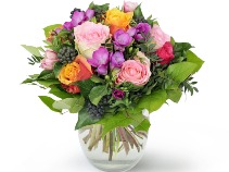 Pink Joy Vase Arrangement