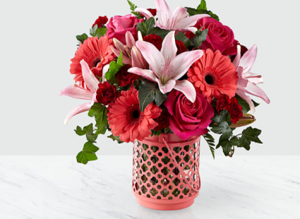 PINK LADY Vase arrangement