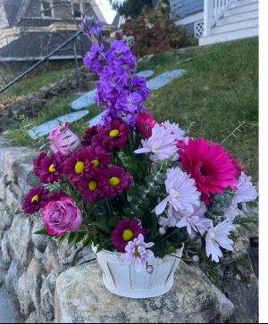 Pink & Lavender Basket  