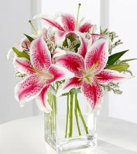 Pink Lily Bouquet Arrangement