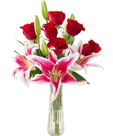 pink love Lilys   in Glendale, AZ | My Secret Garden Flower Shop