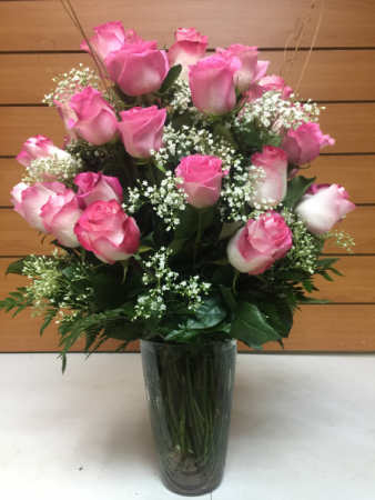 Pink Love Roses Romance