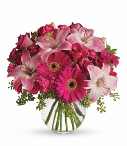 Pink me up! Vase Arrangement