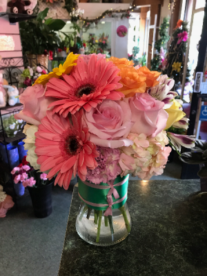 Pink Me Up Vase Arrangement