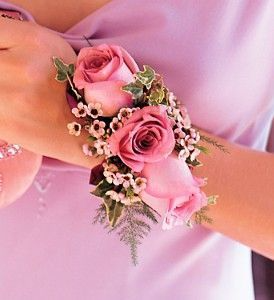 Pink mix Corsage & Boutonniere Prom Special