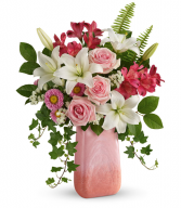 Pink n' Peach Paradise (Only 2 Left!) Floral Arrangement