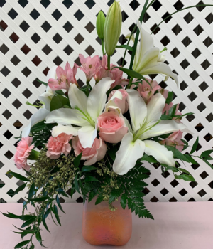 Pink n' Peach Paradise Bouquet Fresh Arrangement in Plantation, FL | Pink Pussycat Flower and Gift Shop Pink n' Peach Paradise Bouquet Fresh Arrangement in Plantation, FL | Pink Pussycat Flower and Gift Shop
