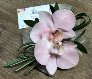 Pink Orchids Corsage