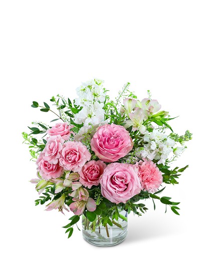 Pink Parisian Blooms Flower Arrangement