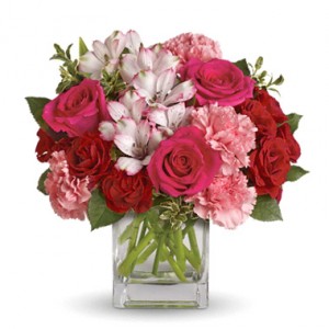 Pink Passion Bouquet  in Bronx, NY | Bella's Flower Shop