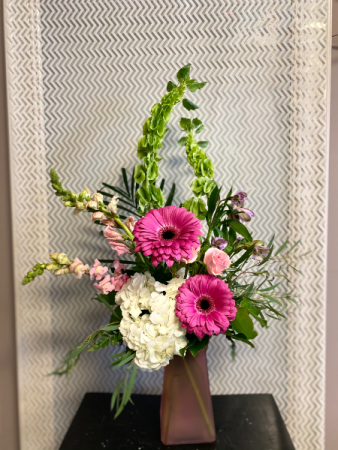 pink passion Flower Arrangement