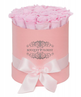 Pink Clouds Roses Flower Box