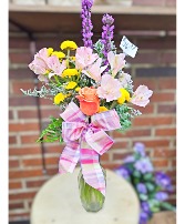 Past Work: Pink & Peach Arrangement 