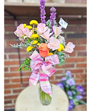 Past Work: Pink & Peach Arrangement 