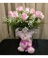 Pink Perfection  Premium Rose Arrangement