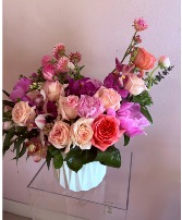 Pink Perfection Flower Arrangement